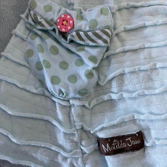 Matilda Jane Light Blue Ruffle Dress - size 18-24M - Picture 5 of 5